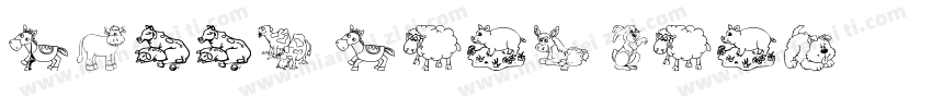 Funny farm hard字体转换